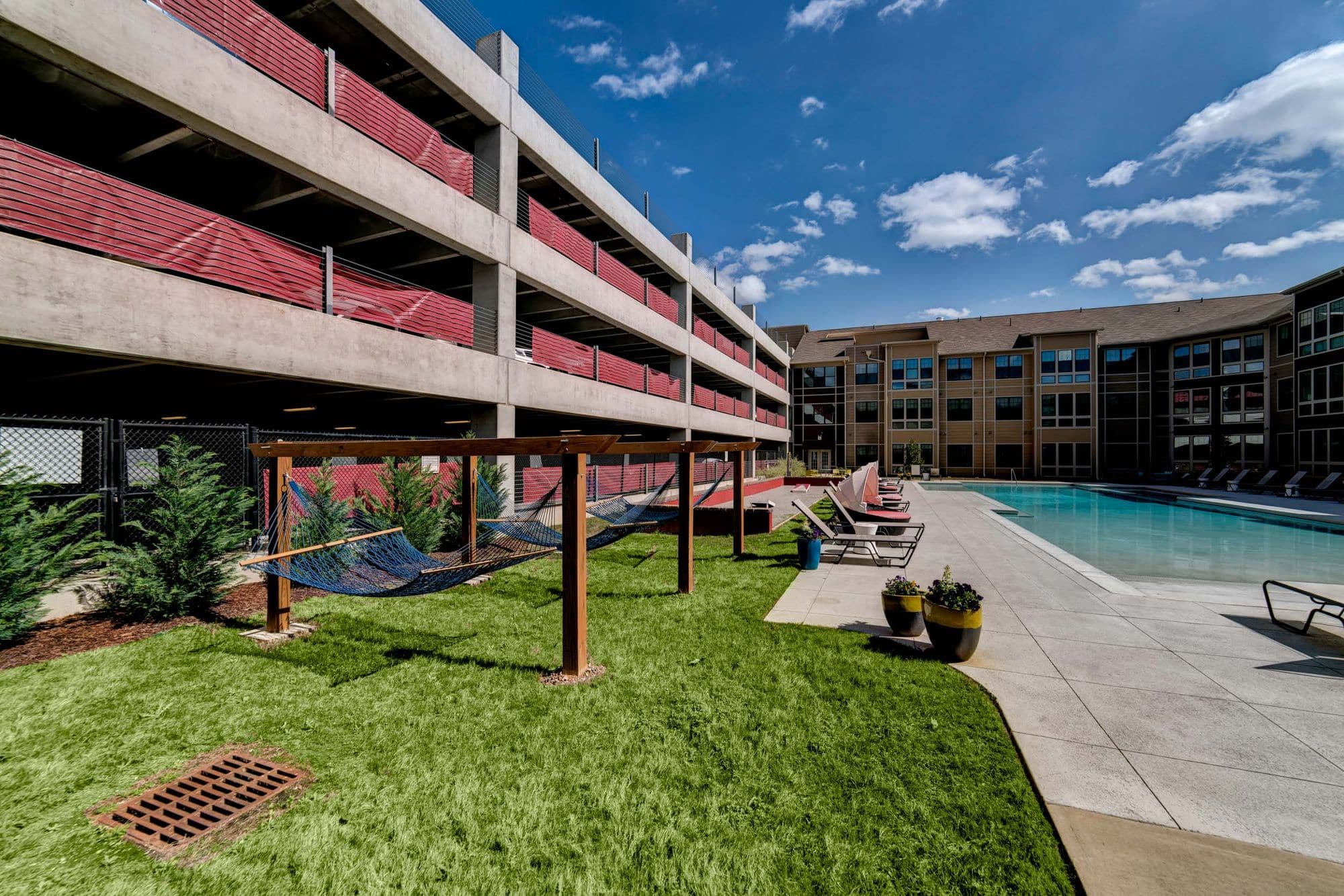 riverfront village apartments near university of alabama pool lounge hammocks